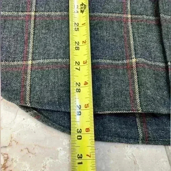 VINTAGE PENDLETON 100% VIRGIN WOOL LODGE BUTTON UP SHIRT SIZE MEDIUM PLAID - Picture 6 of 9